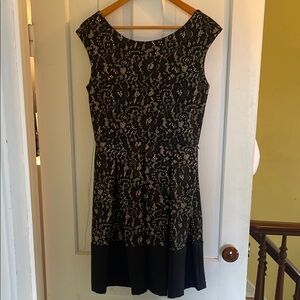 Elegant Black Lace Dress